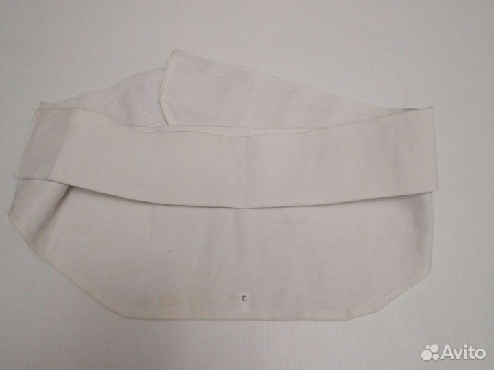 Бандаж пояс для беременных и после родов белый