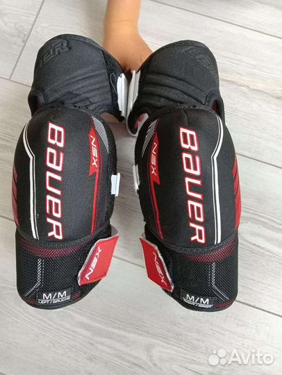 Налокотники хоккейные bauer