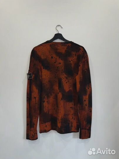 Джемпер Stone Island Hand Painted Crewneck Sweater