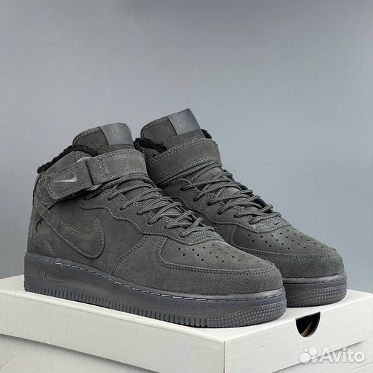 Кроссовки Nike Air Force 1 Зима с мехом