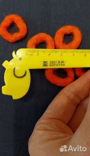 Кольца (валяные из шерсти)