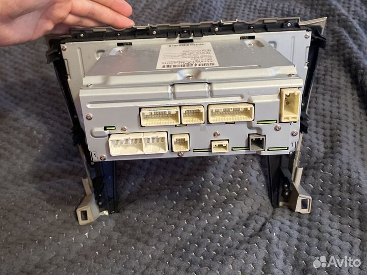 Штатная магнитола на toyota camry 55