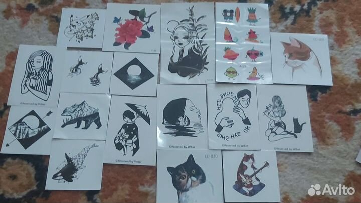 Переводные татуировки