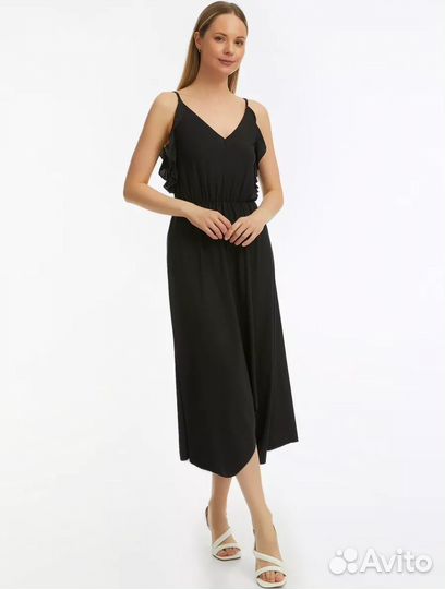 Сарафан черный женский Oodji