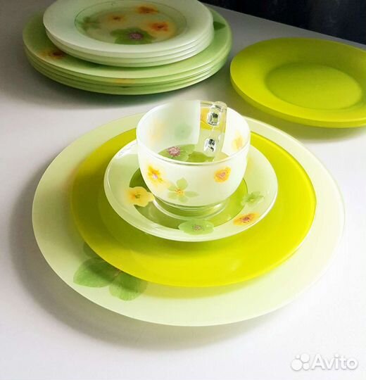 Набор столовой посуды luminarc бу