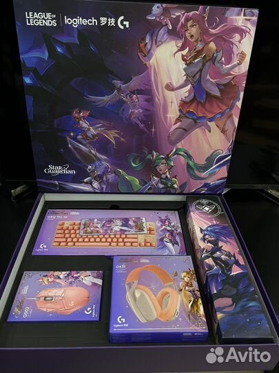 Набор Logitech G435 league legends Страж Звёзд
