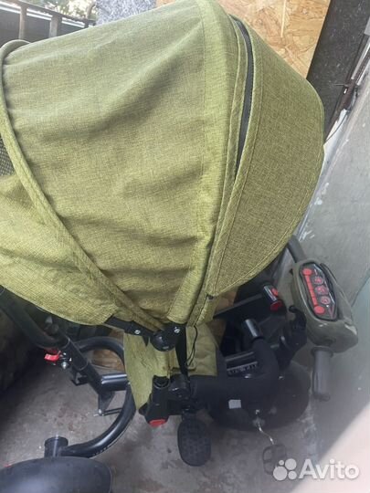 Детский велосипед с ручкой