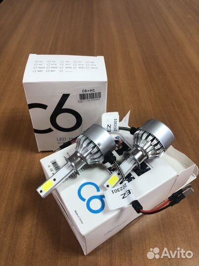 Светодиодные лампы h1 led c6