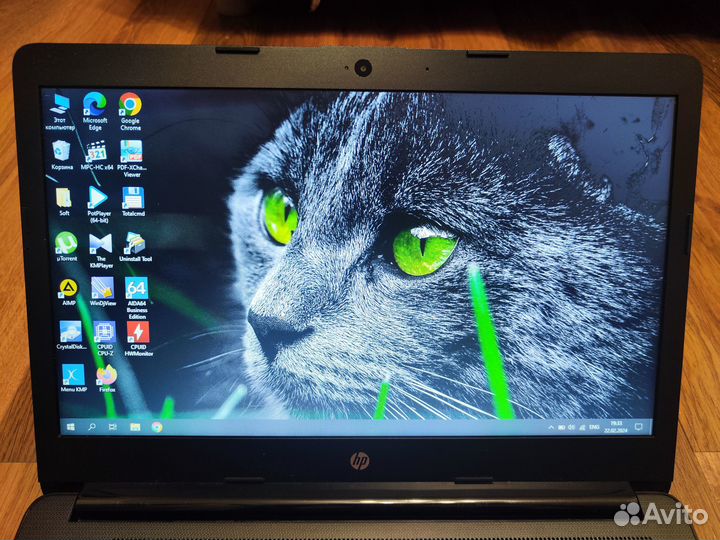 Ноутбук HP 14-cm0503ur 2020г (14, А9-9425, 8, 128)