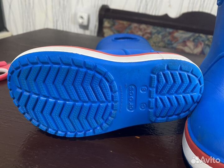 Резиновые сапоги Crocs C8 24 размер