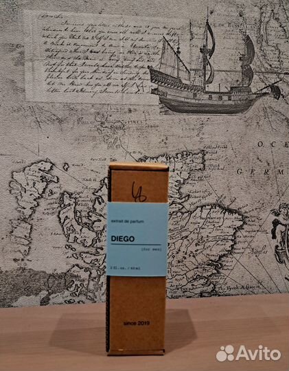 Мужской парфюм Diego. Духи
