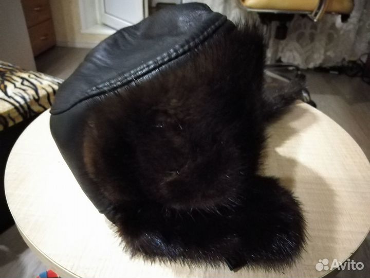 Новая зимняя норковая шапка