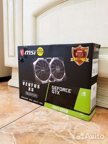 Видеокарта GTX 1660 Super Ventus XS ос новая