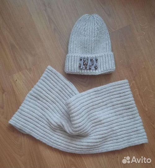 Шапка снуд шарф палантин платок Шапка тыковка