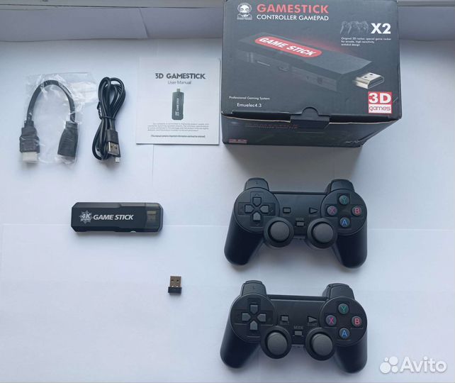 Game Stick 3D 64Gb, PS One, sega, dendy (нов.)