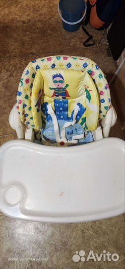 Стульчик для кормления chicco polly
