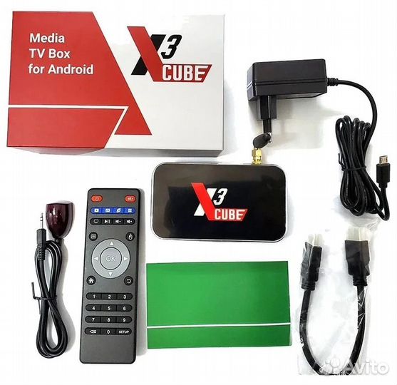Тв-приставка Ugoos X3 Cube,Android