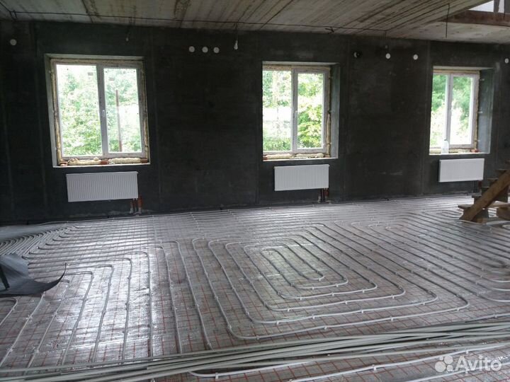 Монтаж отопления, водоснабжения, канализации