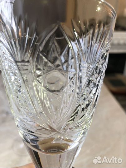 Хрустальные фужеры