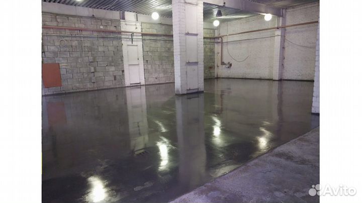 Бетонный пол в доме