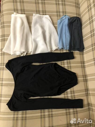 Купальник балетный, юбки