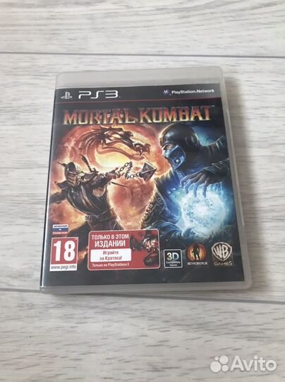 Диск на Ps3 Mortal Kombat