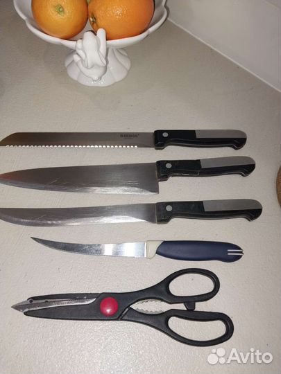 Кухонные ножи и ножницы
