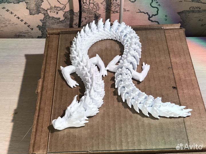 Дракон белый