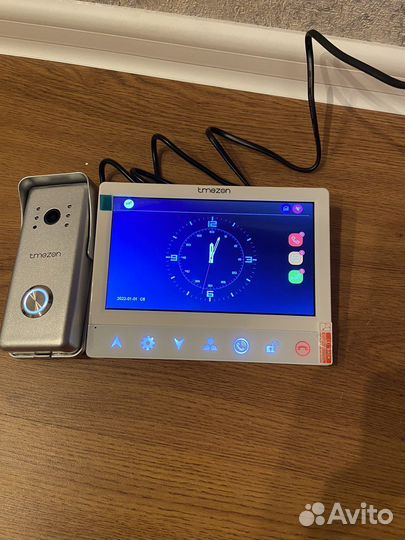 Видео домофон 7’ с wi-fi звонки на мобильный