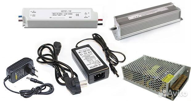 Блок питания для светодиодной ленты, 6-400W