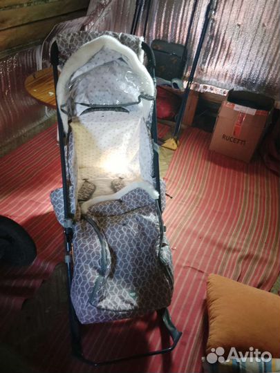 Коляска санки