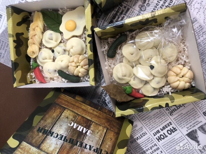 Шоколадные пельмени в подарок мужчине