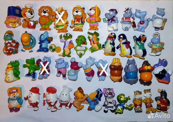 Игрушки из киндеров