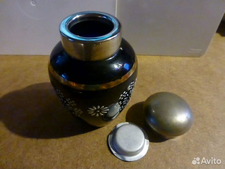 Чайница Белоцветье СССР и салатники Вербилки