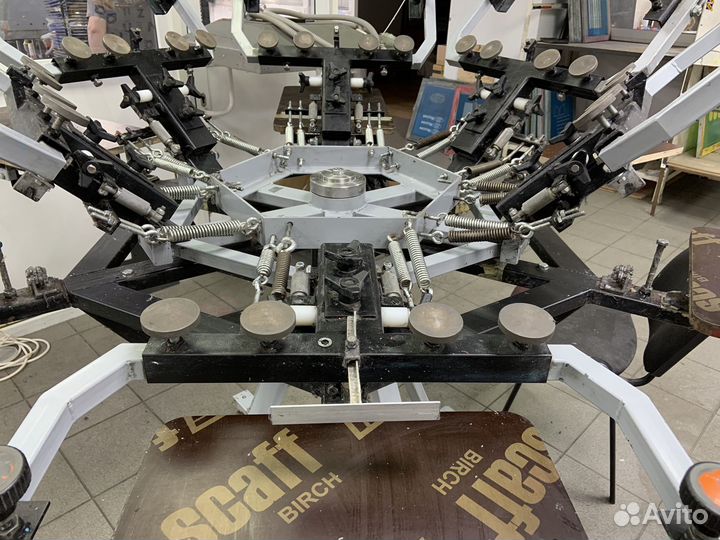 Карусель для шелкографии