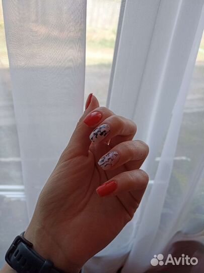 Маникюр, покрытие гель лаком