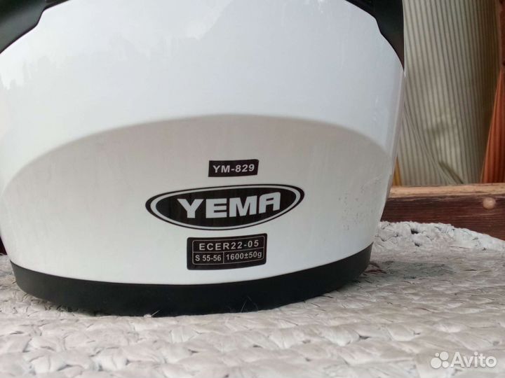 Мотошлем yema размер s