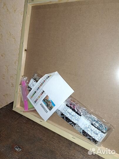 Алмазная мозаика на подрамнике 40 на 50