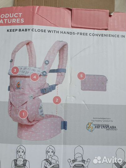 Эргорюкзак ergobaby omni 360