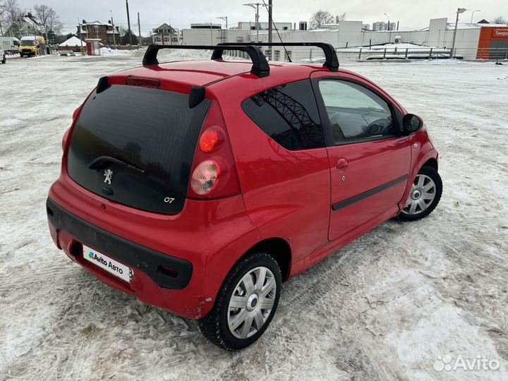 Peugeot 107 1.0 AMT, 2007, 267 000 км