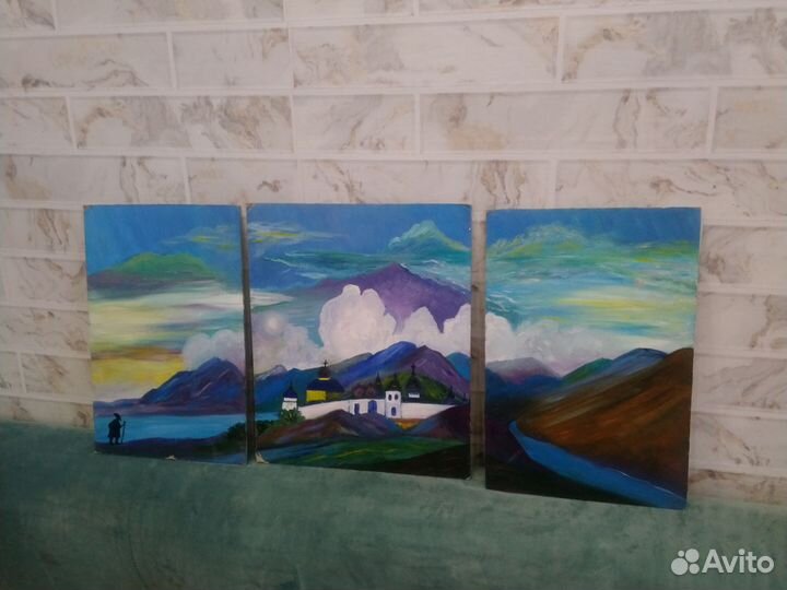 Картина маслом на холсте