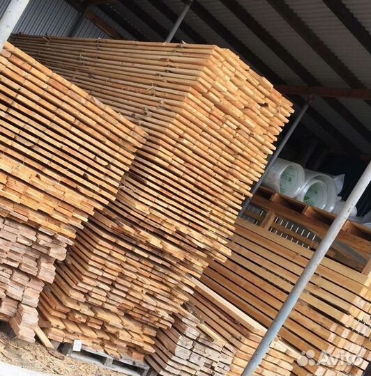 Доска обрезная 40х150х6000