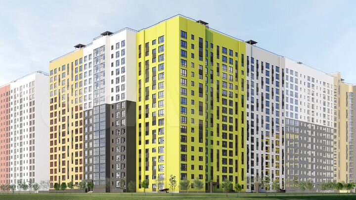 1-к. квартира, 40,8 м², 1/17 эт.