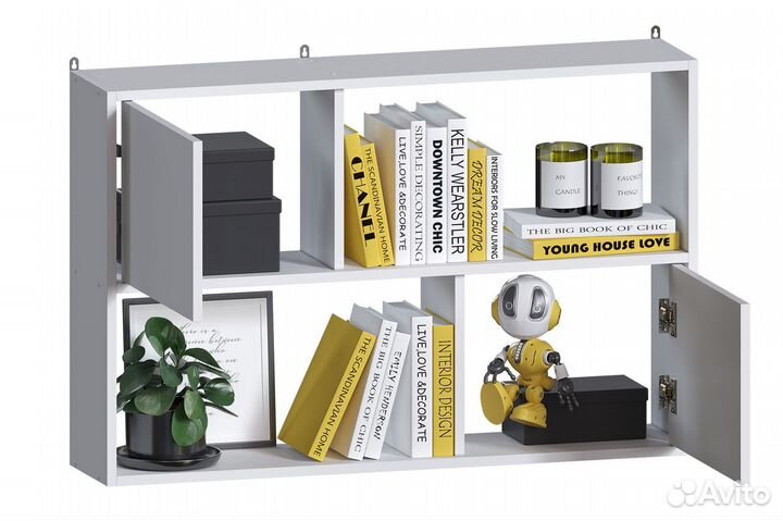 Настенная полка пд-1 Белая