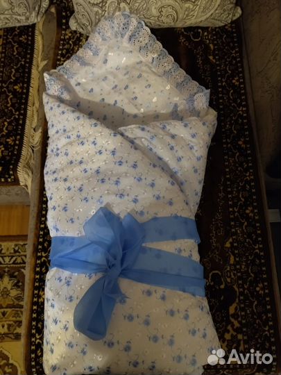 Конверт одеяло на выписку