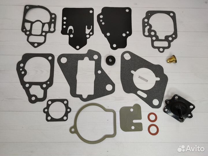 Ремкомплект карбюратора Mercury 9.9-25