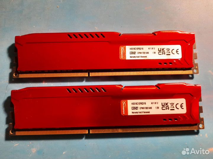 Kingston HyperX DDR3 2x8Gb 1866Mhz HX318C10F
