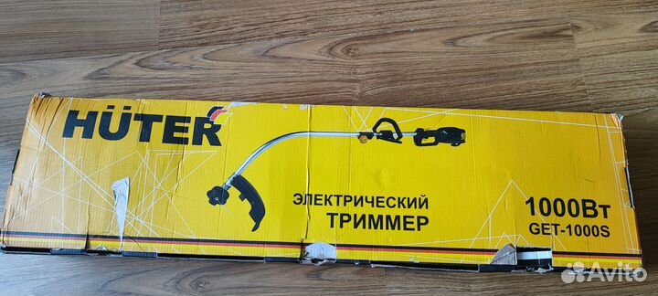 Триммер электрический huter get1000s