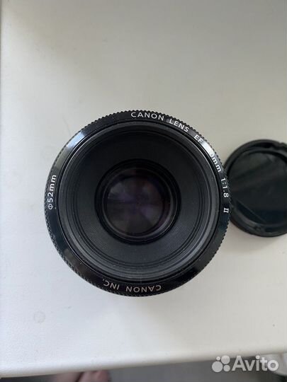 Объектив canon 50mm 1.8