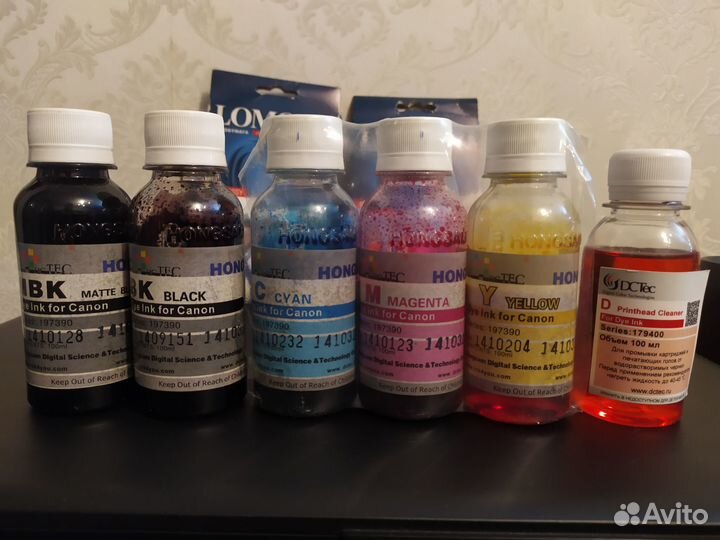 Краска для фотопринтера Canon